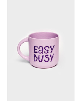 Чашка фиолетовая «Easy Busy»